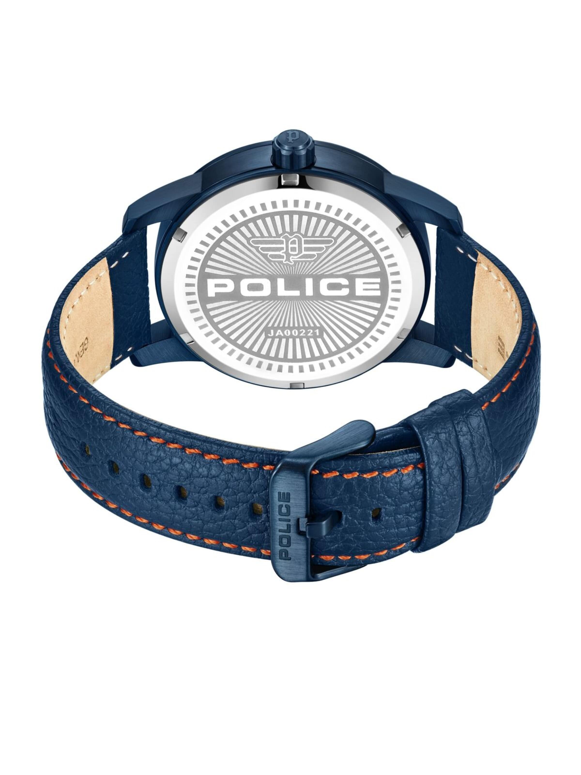 Montre à affichage analogique POLICE en bleu