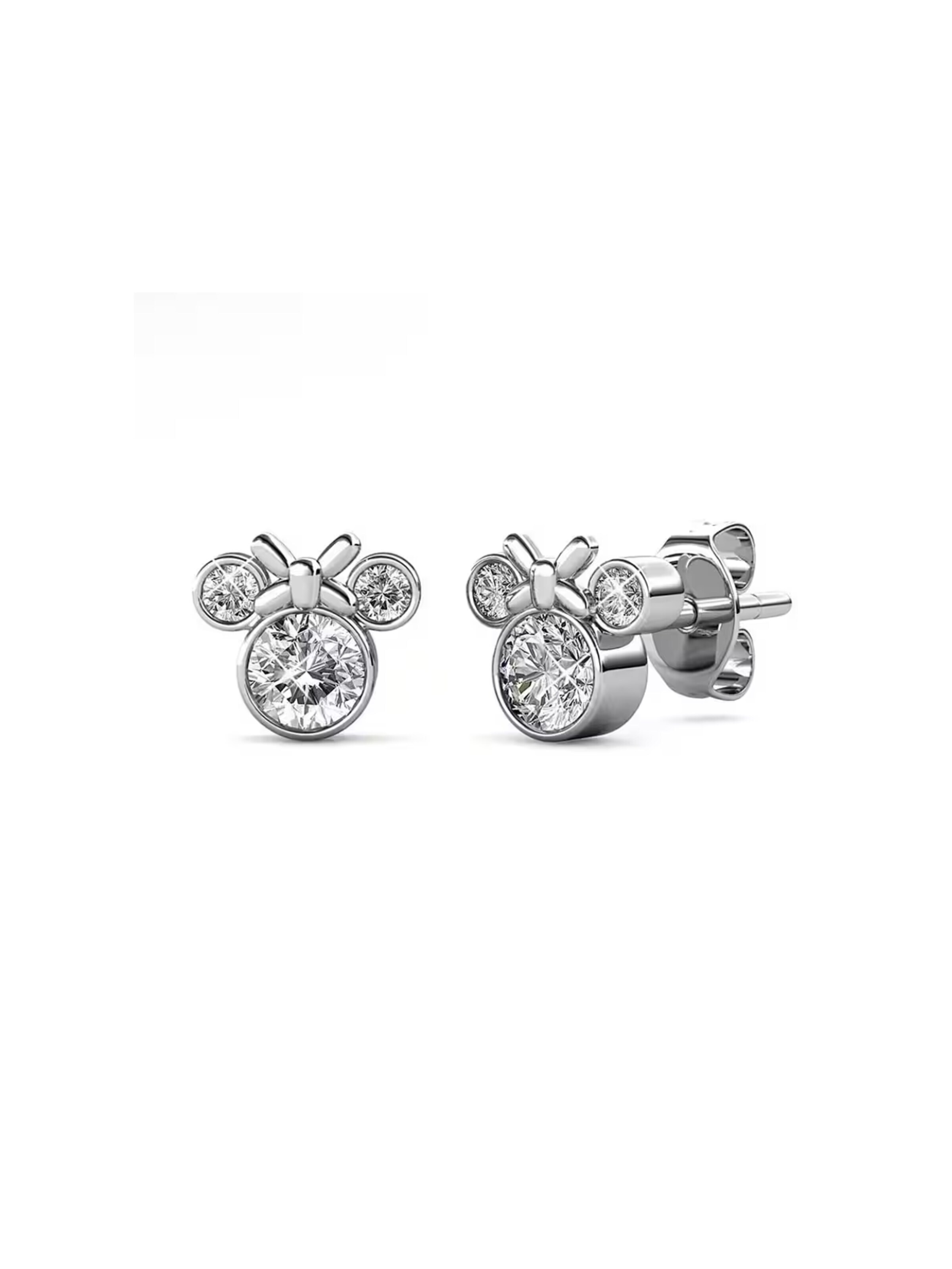 ROUGEMONT Jewellery Ohrringe 'Micky'‌‌‌‌ in Silber: Vorderseite