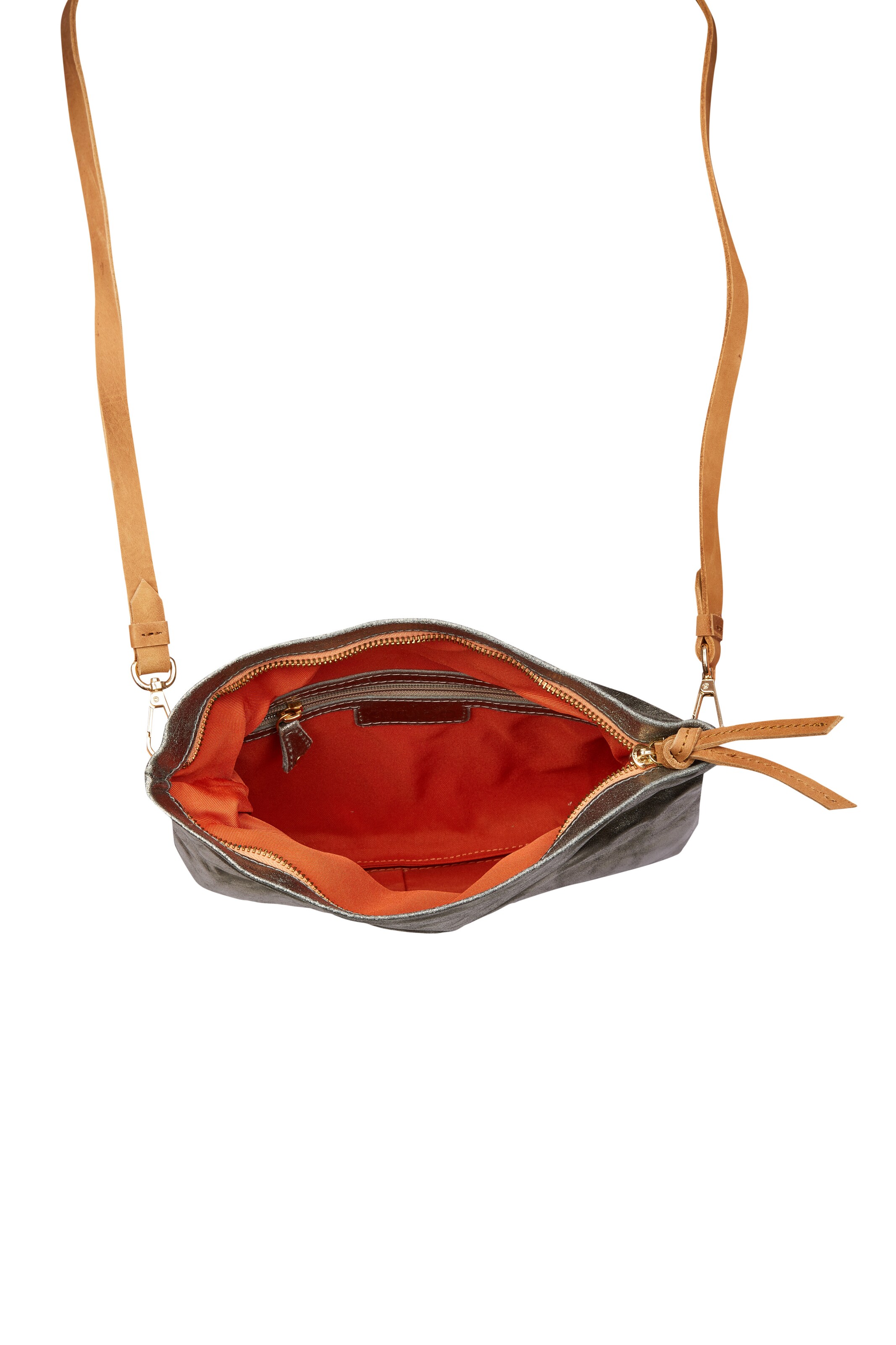 Curuba Clutch 'Eclipse' in Silber