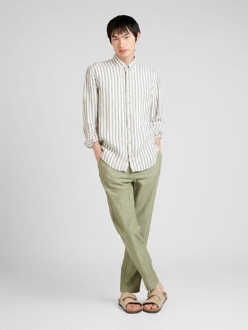 BRAX Regular fit Button Up Shirt 'STYLE.Dirk' in Green