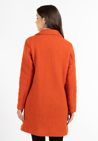 Manteau mi-saison faina en orange