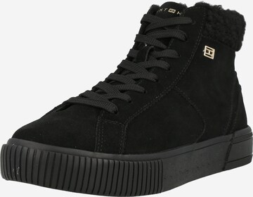 Baskets hautes 'Vulc' TOMMY HILFIGER en noir : devant