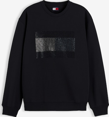 Tommy Jeans - Sudadera en negro: frente