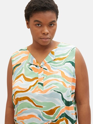 Tom Tailor Women + Blusentop in Mischfarben