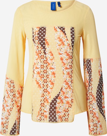 Résumé Blouse 'OLVARS' in Yellow: front