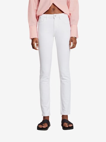 ESPRIT Slim fit Jeans in White: front