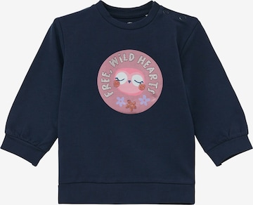 s.Oliver Sweatshirt in Blue: front