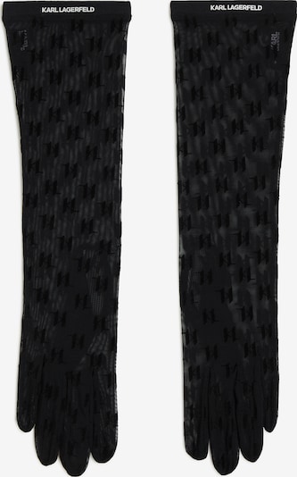 Karl Lagerfeld Handschuhe in schwarz / offwhite, Produktansicht