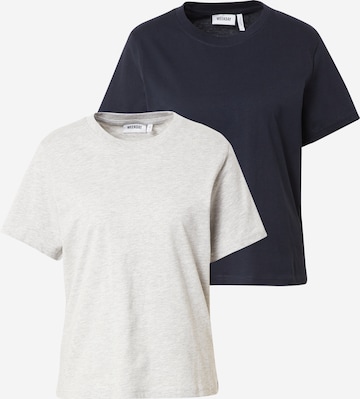 mėlyna WEEKDAY Marškinėliai 'Essence Standard': priekis