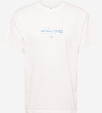 T-Shirt 'HUXI' JACK & JONES en blanc : devant