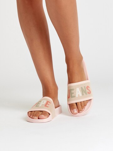 Pepe Jeans Beach & Pool Shoes in Pink: front
