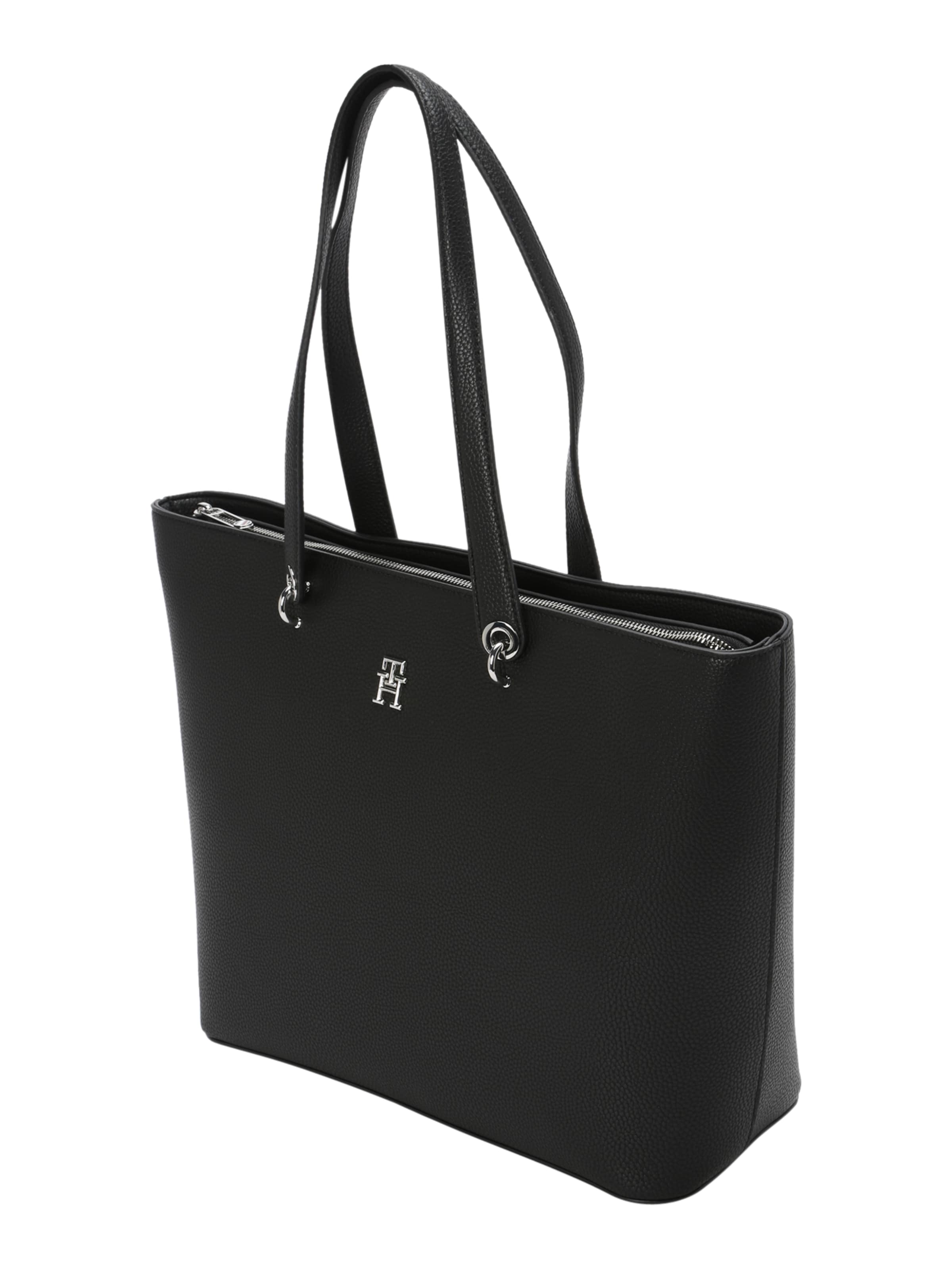 TOMMY HILFIGER Shopper in Black: front