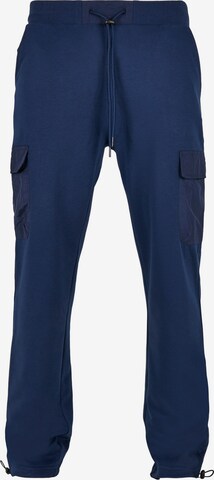 Urban Classics Cargo Pants 'Commuter' in Blue: front