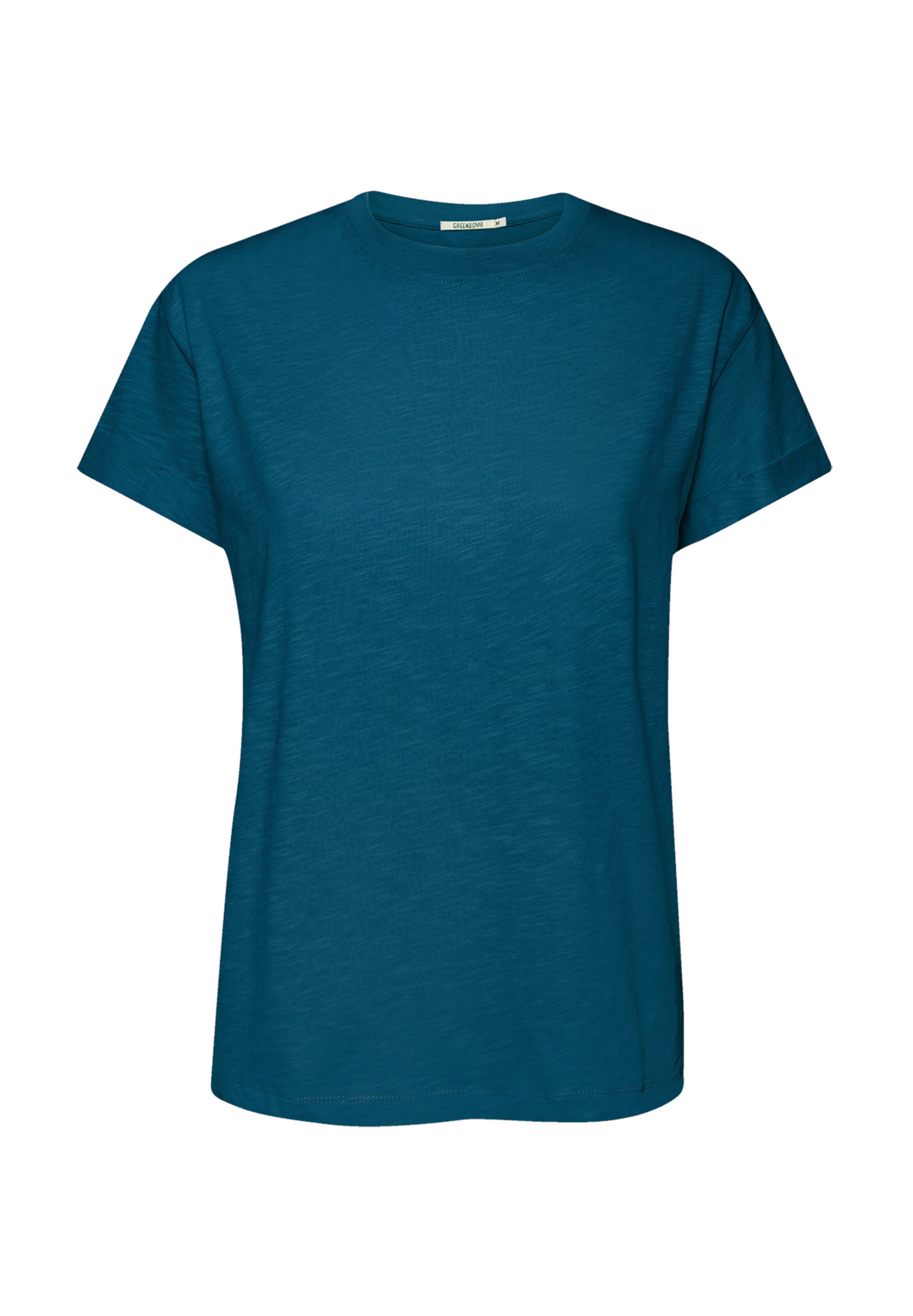 T-shirt 'Basic Stop' GREENBOMB en bleu : devant