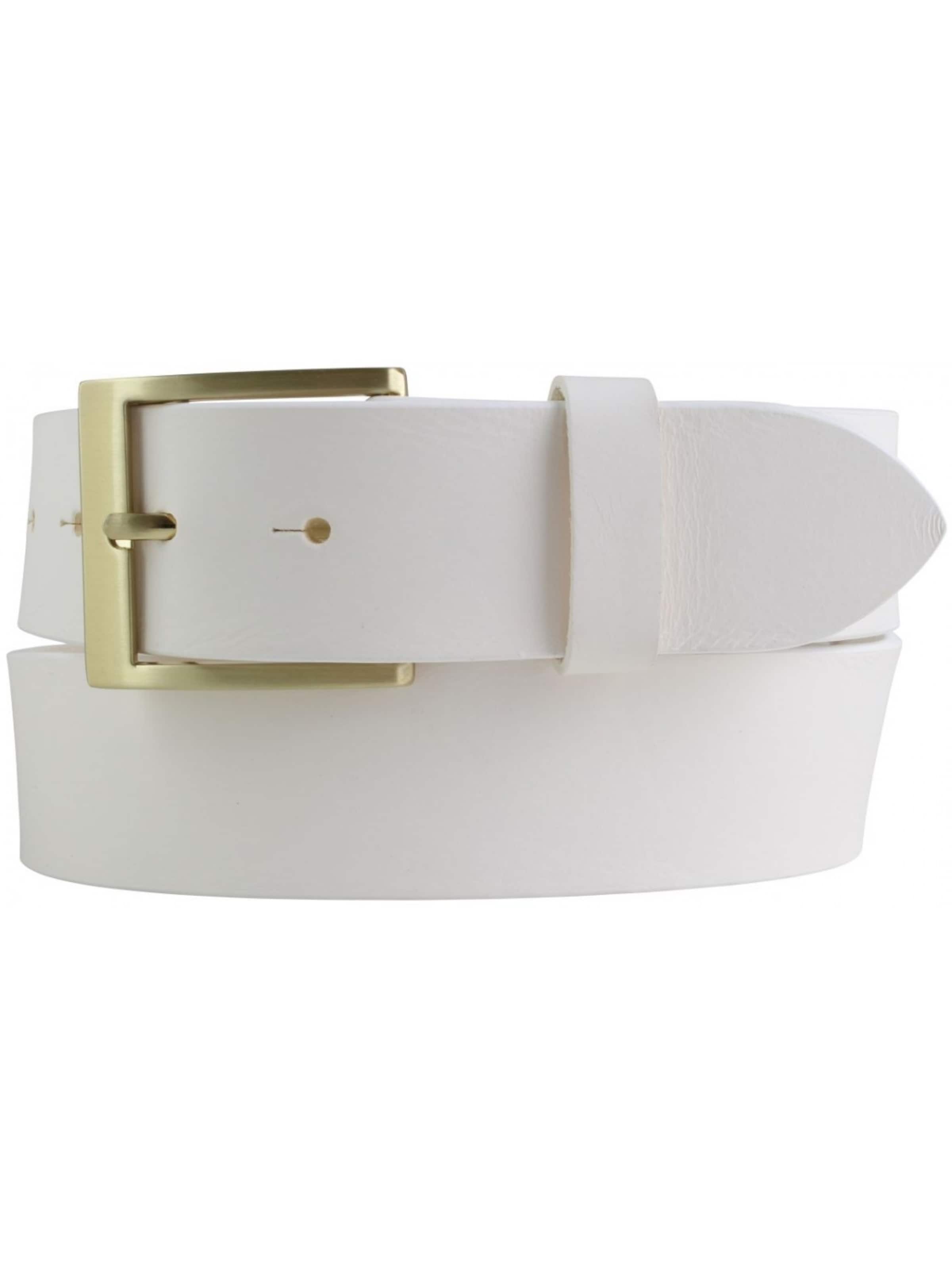 BELTINGER Gürtel 'Udineo'‌‌‌‌‌‌‌‌‌‌ in Weiß: Vorderseite