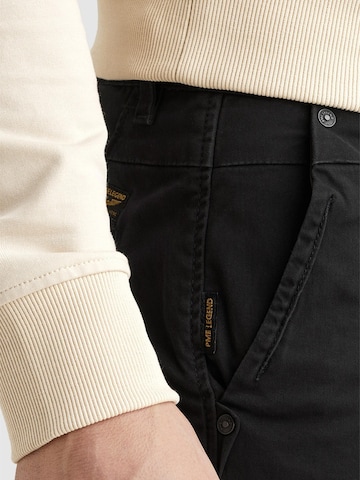 PME Legend Slim fit Chino trousers 'American Classic regular fit chino' in Black
