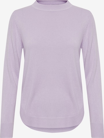 b.young Strickpullover 'BYMALEA CREW NECK' in Lila: predná strana