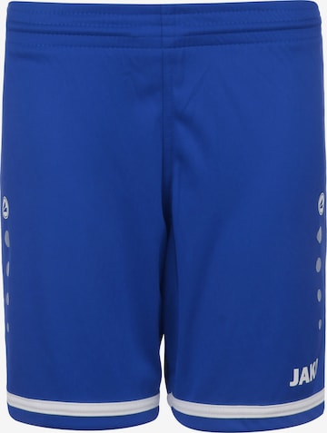 JAKO Regular Workout Pants 'Striker 2.0' in Blue: front