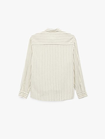 Koton Regular fit Button Up Shirt in Beige