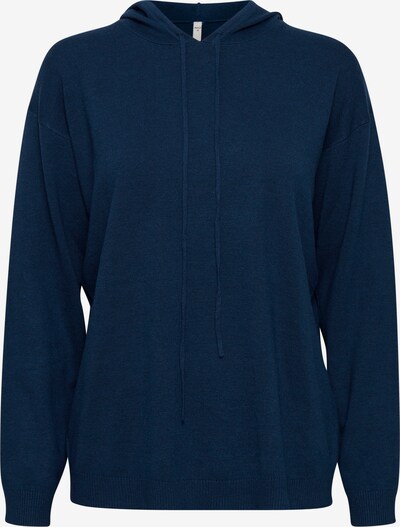 PULZ Jeans Kapuzenpullover 'PZSARA' in blau, Produktansicht
