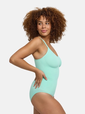 cfab Shapingbody 'Bodysuit Sculpting Shapewear mit Slip' in Groen