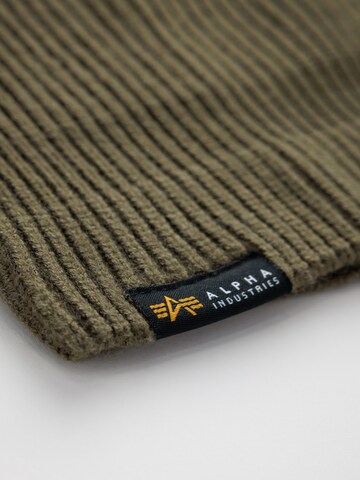 Bonnet ALPHA INDUSTRIES en vert