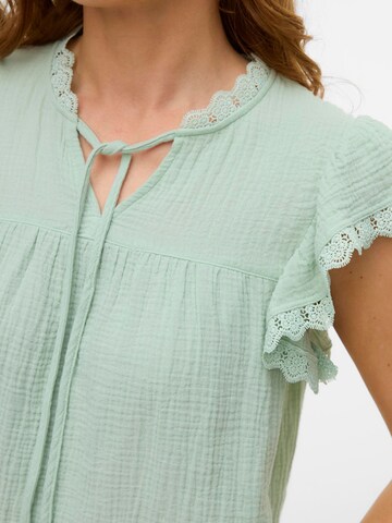 VERO MODA Blouse 'VMNATALI' in Groen
