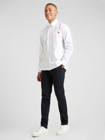 SCOTCH & SODA Comfort fit Overhemd in Wit