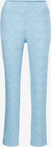 Pantalon 'Martha' Goldner en bleu : devant
