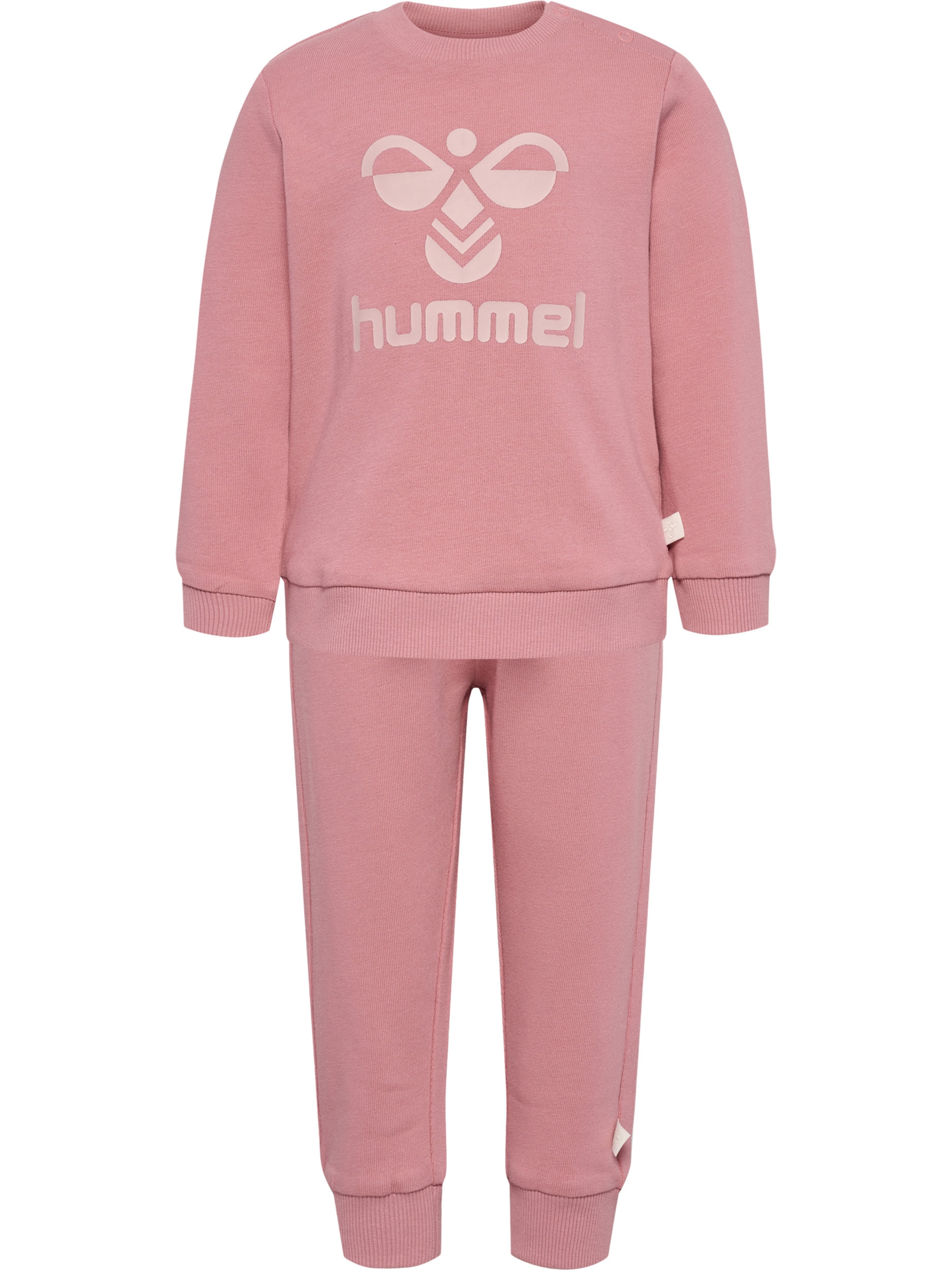 Hummel Set in Pink: front