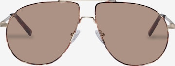 LE SPECS Sunglasses 'SCHMALTZY' in Gold: front