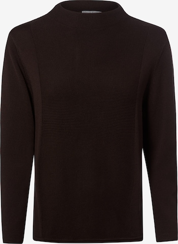 Pull-over Marie Lund en marron : devant