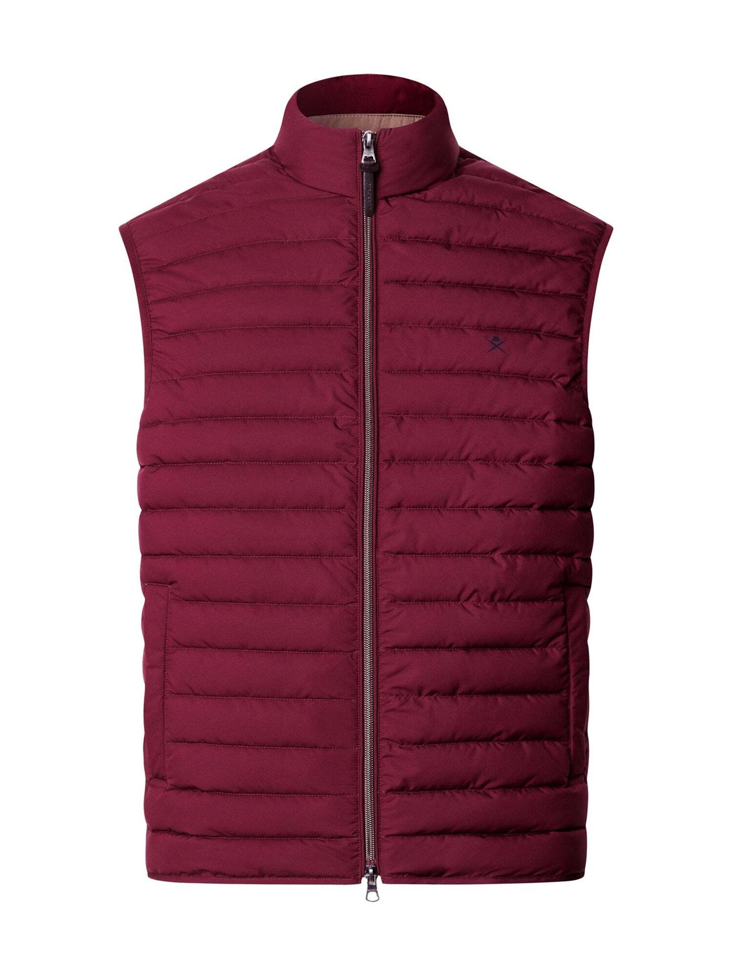 Gilet 'ULTRA LW GILET' di Hackett London in rosso: frontale