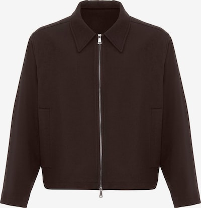 Antioch Veste mi-saison en chocolat, Vue avec produit