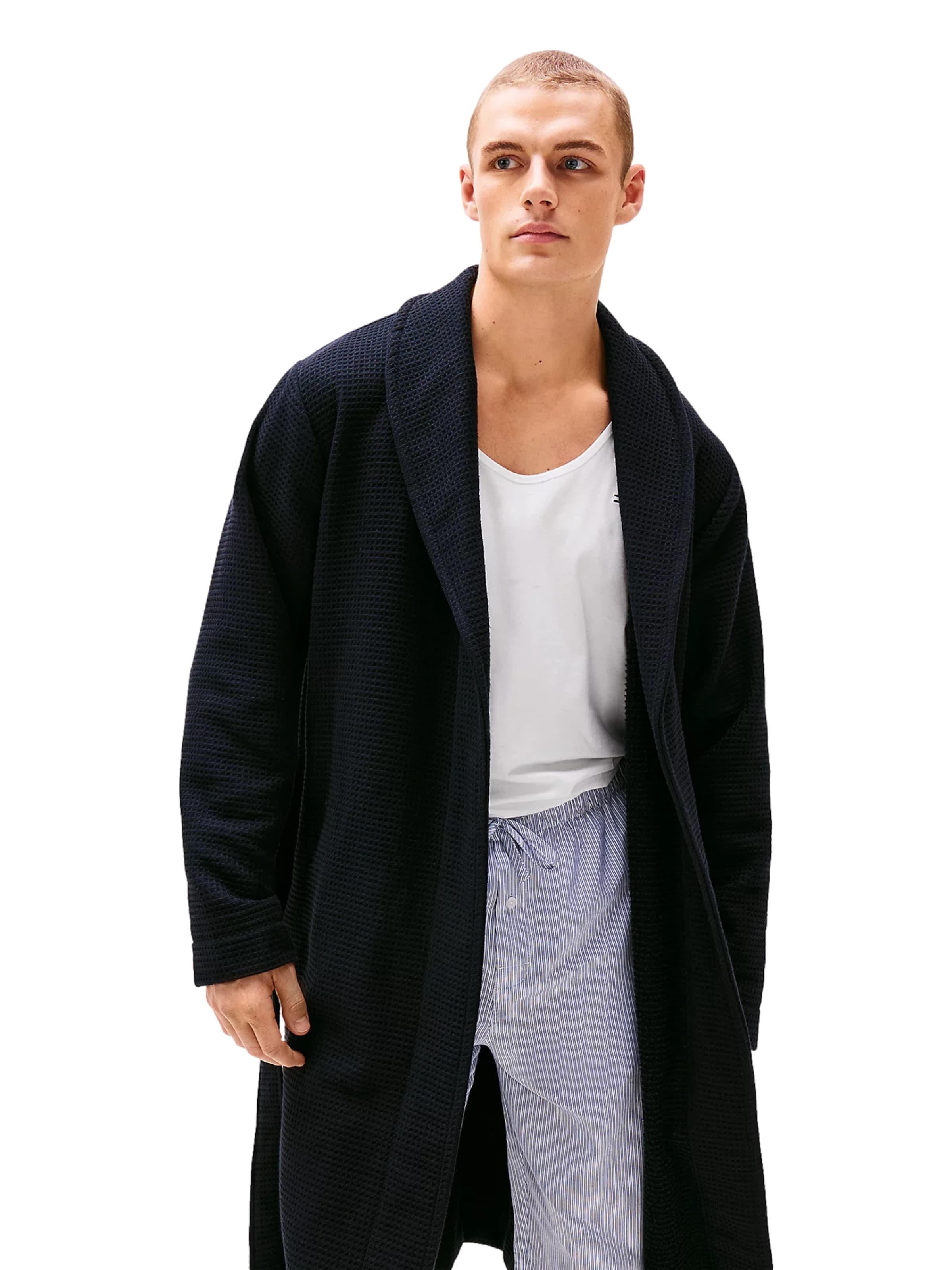 Tommy Hilfiger Underwear Lang badedragt i blå: forside