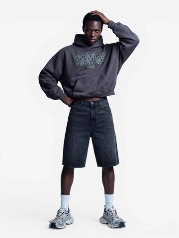 pilka SUITS INDUSTRIES™ Megztinis be užsegimo 'Spike Hoodie Anthrazit'