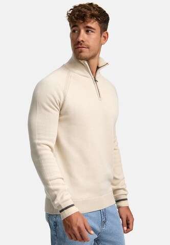 INDICODE JEANS Sweater 'Swift' in Beige
