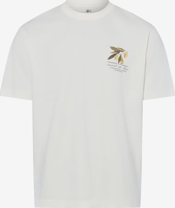 T-Shirt Nils Sundström en blanc : devant