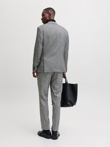 JACK & JONES Slimfit Bandplooibroek 'JPRMartin' in Grijs