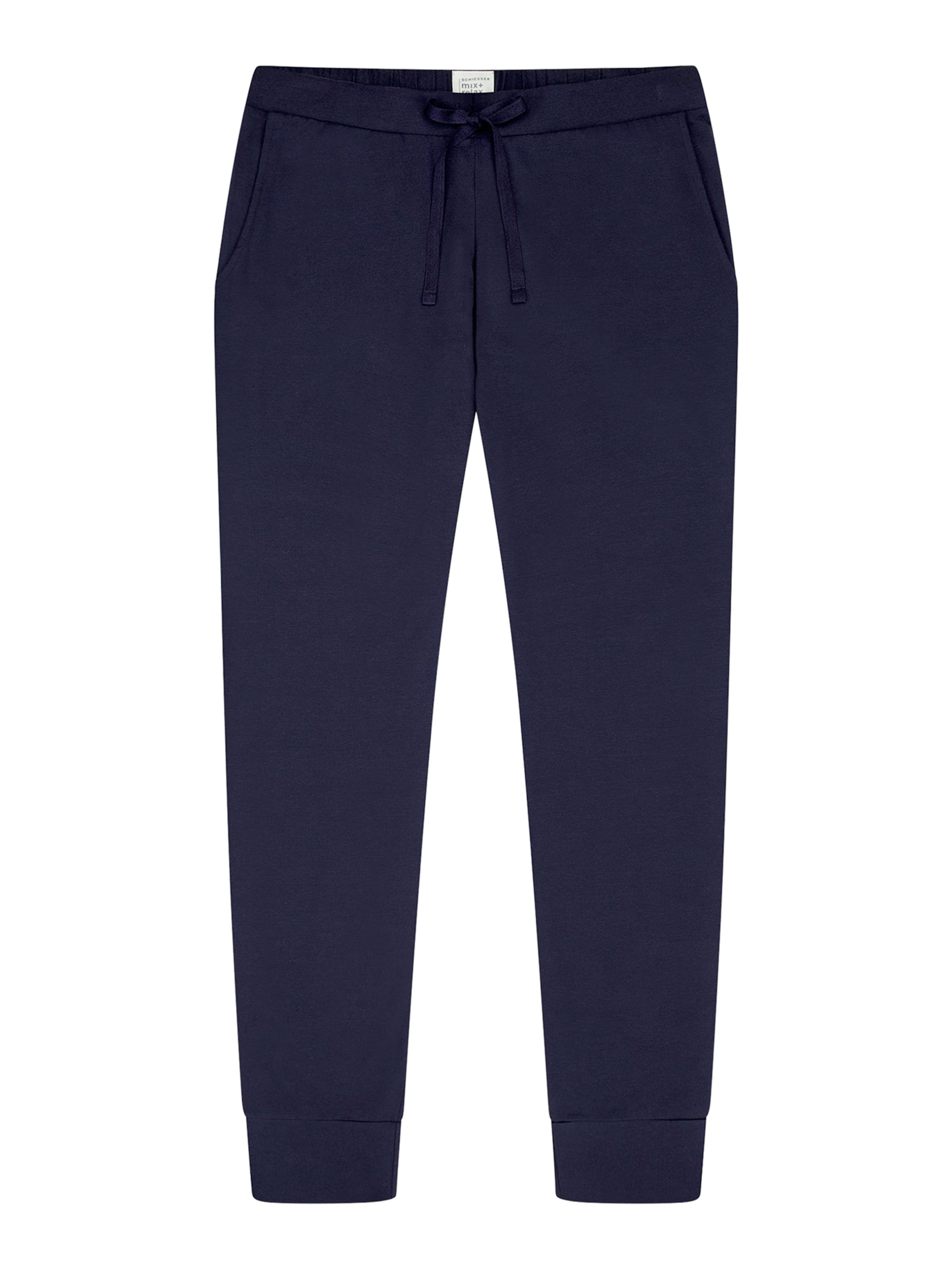 Pantalon de pyjama ' Mix & Relax ' SCHIESSER en bleu : devant