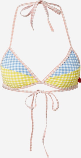 DIESEL Bikini Top in Light blue / Yellow / Pink / White, Item view