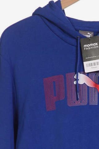 PUMA Sweatshirt & Zip-Up Hoodie in XL in Blue