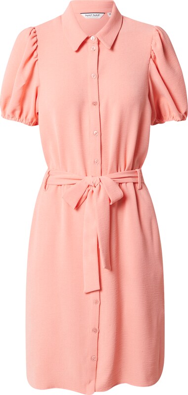 NAF NAF Kleid 'KLINEN' in Melone NAF NAF Kleid 'KLINEN' in Melone