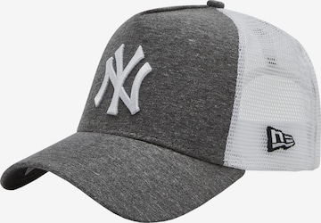 NEW ERA Cap 'New Era Jersey Ess 9FORTY New York Yankees' in Grey: front
