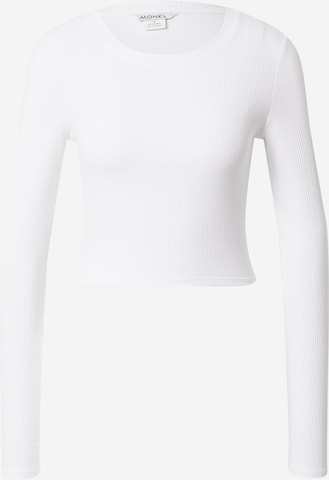 Monki - Camiseta en blanco: frente