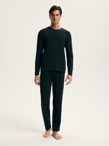 ESOTIQ Pyjama lang 'Axiom' in Groen: voorkant
