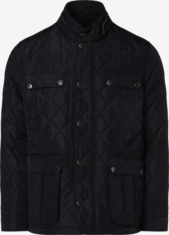 Finshley & Harding Between-Season Jacket in Black: front