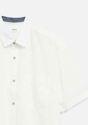 Coupe regular Chemise s.Oliver en beige