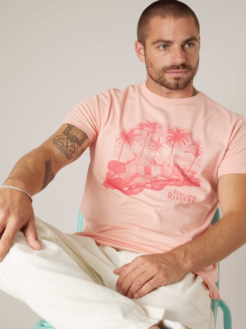 T-Shirt 'Lambrate' Deeluxe en orange : devant