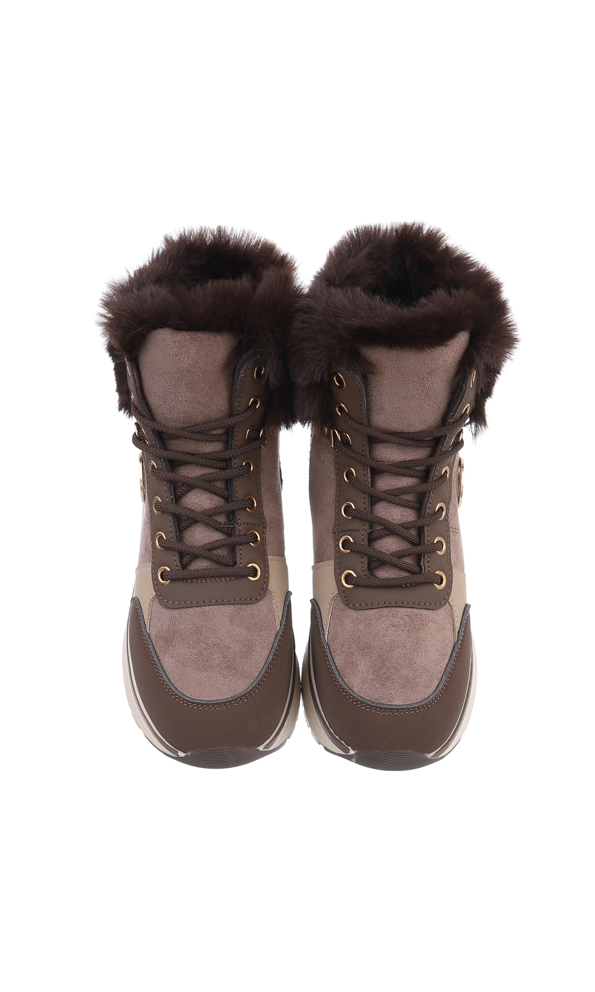 Ital-Design Stiefelette in Braun